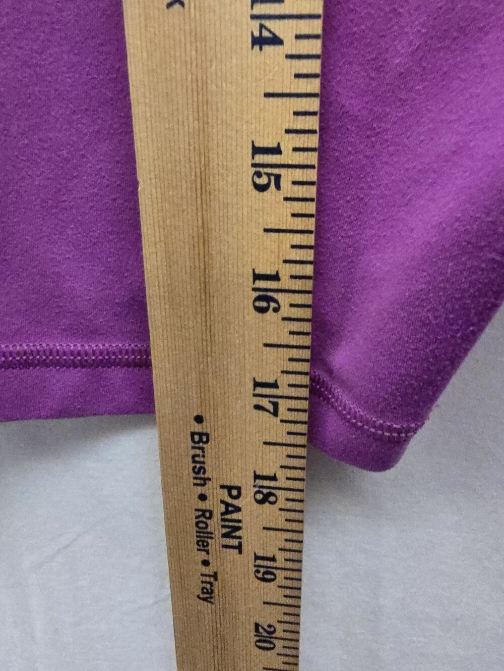 Lululemon Align Women’s High-Waist Purple Bike Shorts with Side Pockets Sz 8 - Picture 7 of 7